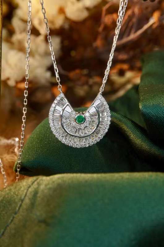 Victorian Large 18kt Sapphire + Rose Cut Diamond Horseshoe Pendant Nec – A.  Brandt + Son